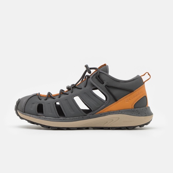 Columbia Trailstorm H20 Shoes Dark Grey Orange - Picture 2 of 7